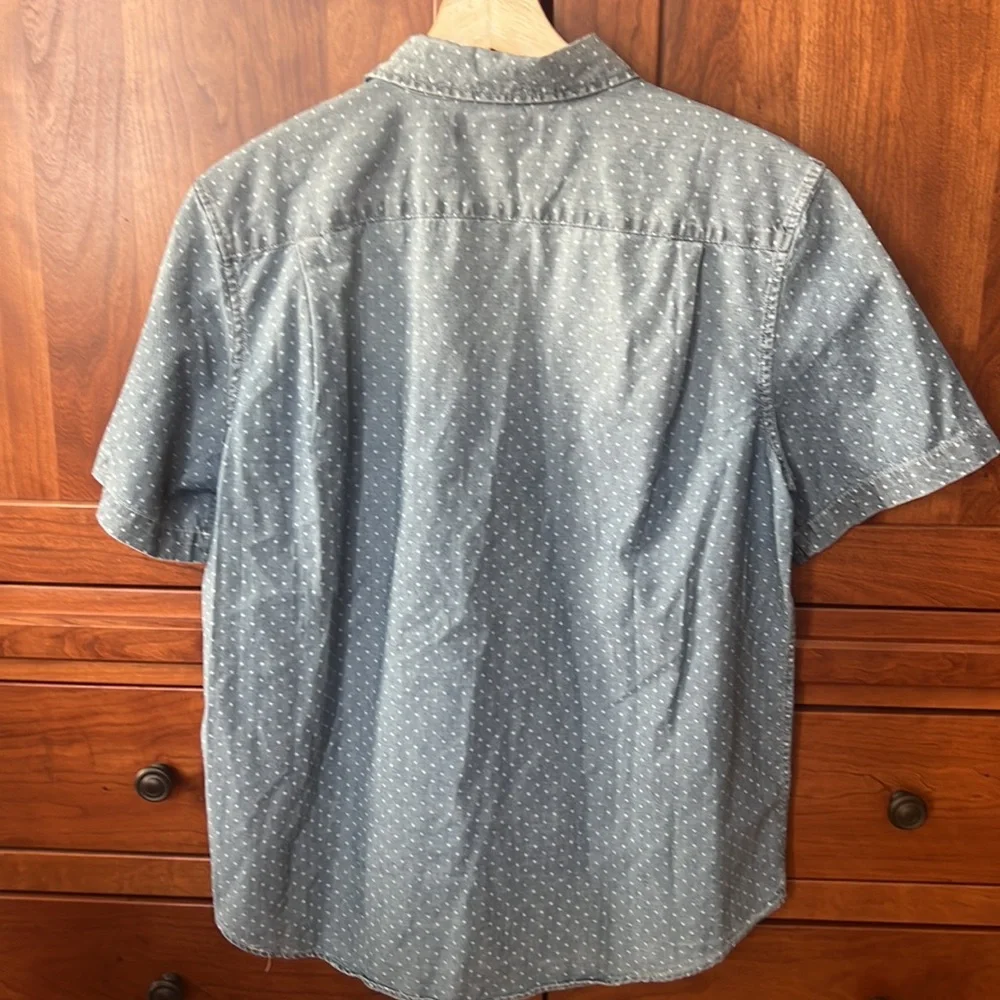 Ralph Lauren star chambray button up shirt